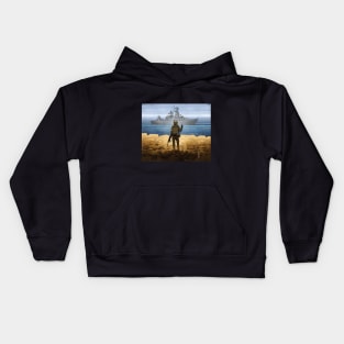 Russian warship, go fuck yourself (stamp) Kids Hoodie